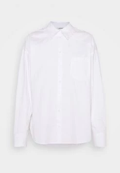 Monki Damen Hemdbluse - White Solid 10 Monki Damen Hemdbluse - White Solid -Monki Verkäufe 2022 0035734223ff496cb61e2280e09a0a80