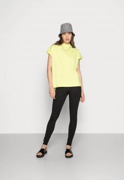 Monki Damen 2 Pack - Leggings - Hosen - Black Dark