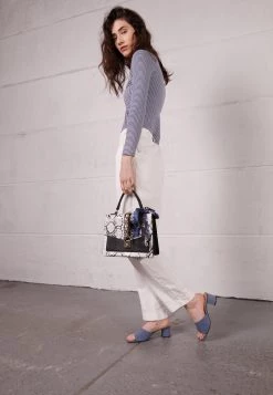 Monki Pantolette Hoch - Denim | Damen