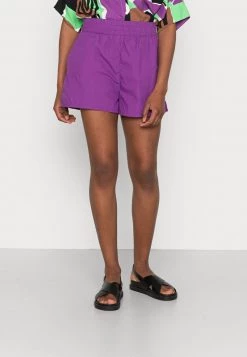 Monki Damen Shorts - Lilac Purple Bright