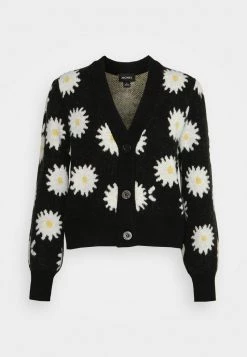 Monki Damen Strickjacke - Black Dark -Monki Verkäufe 2022 01d79816b8d04de7b79403b0e52ca162