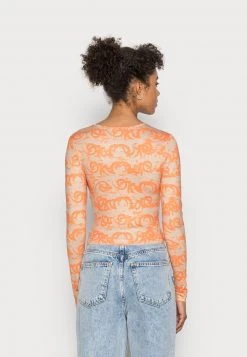 Monki Langarmshirt - Orange Medium | Damen -Monki Verkäufe 2022 01f0e7adafb64a2c8030f82a19dcb368