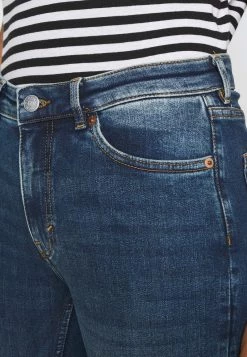 Monki Damen Jeans Skinny Fit - Blue/medium-dusty -Monki Verkäufe 2022 02176412f786468cb3b3888d72554290