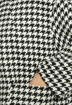 Monki Damen Übergangsjacke - Black And White -Monki Verkäufe 2022 021bec8ce28749bc933a4b19912afa6d