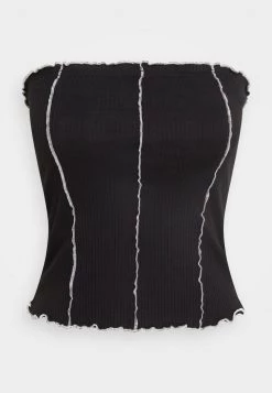 Monki Top - Black Dark | Damen -Monki Verkäufe 2022 026ace0fa55641afb73f4cc30a9caa91