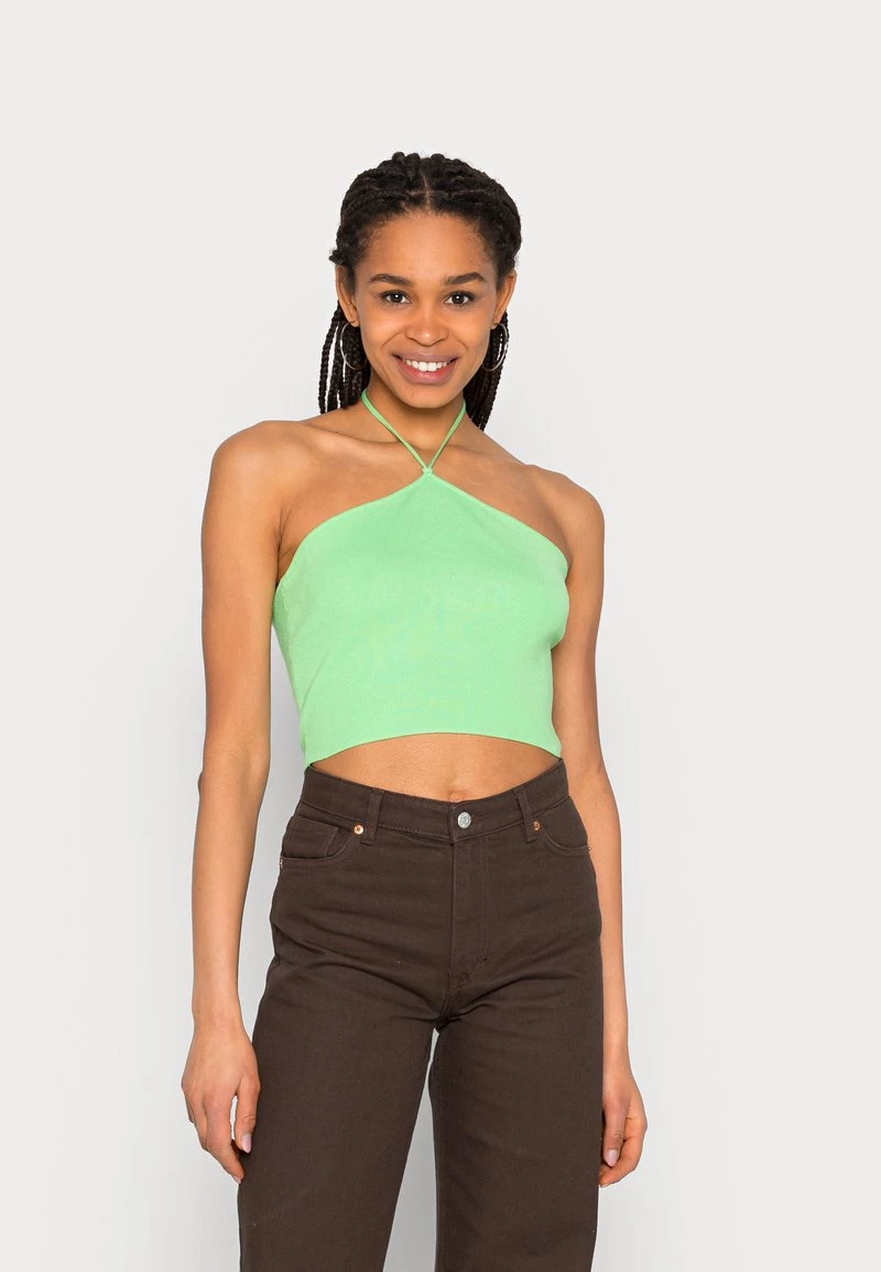 Monki Damen Top - Green 1 Monki Damen Top - Green