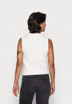 Monki Damen Strickpullover - White Light -Monki Verkäufe 2022 03057514761b468a8d91588e5a382952