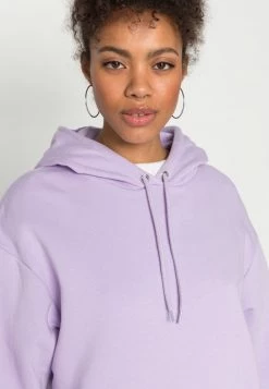 Monki Damen Kapuzenpullover - Lilac Purple Light Solid -Monki Verkäufe 2022 049294326c884f629a85d9013f4f15eb