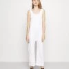 Monki Damen Jumpsuit - White