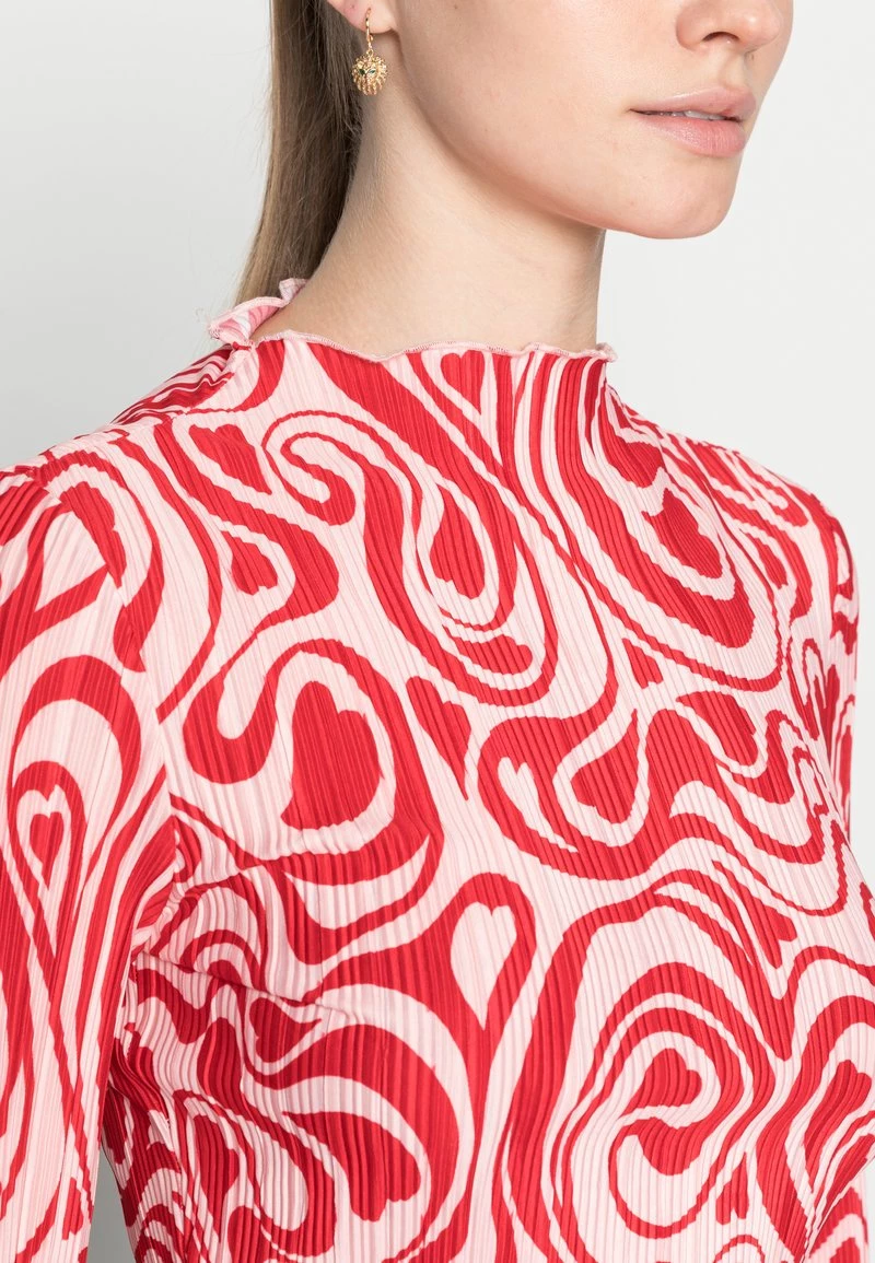 Monki Damen Langarmshirt - Pink 5 Monki Damen Langarmshirt - Pink – Bild 5