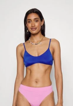 Monki Damen AZAMI BRA - Bikini-Top - Blue
