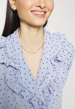 Monki Damen Bluse - Blue Dot -Monki Verkäufe 2022 061bcc5b34d24e5da26fcbae848cac29