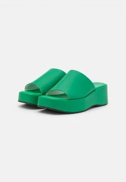 Monki Damen VEGAN CATALINA - Pantolette Hoch - Green Medium -Monki Verkäufe 2022 07e140b97f5a479b816e54a19e630a85