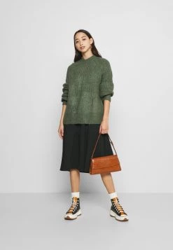 Monki Damen Strickpullover - Khaki Green Medium Dusty 8 Monki Damen Strickpullover - Khaki Green Medium Dusty -Monki Verkäufe 2022 082033bf156d47cfa0e44e30e83700f4