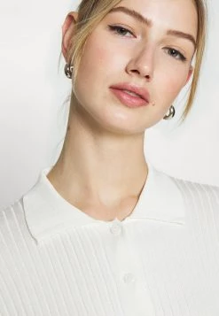 Monki CAT - Hemdbluse - White | Damen -Monki Verkäufe 2022 0865a393d9c74abe92d7b07a2a1114dc