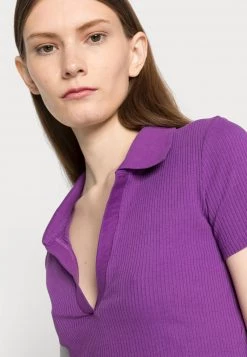 Monki T-Shirt Basic - Lilac Purple Bright | Damen -Monki Verkäufe 2022 08b893d365bd48148eee92e43b7a1957