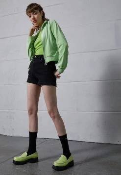 Monki LOAFER VEGAN - Slipper - Green | Damen