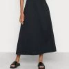Monki Damen Maxirock - Black Dark