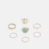 Monki 7 PACK - Ring - Gold-coloured | Damen