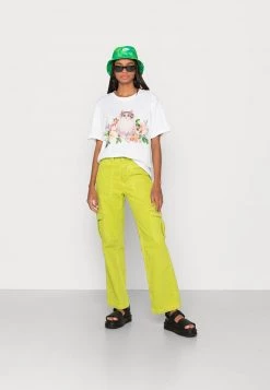 Monki Damen T-Shirt Print - White Light -Monki Verkäufe 2022 0aadb226c8744b6aadcb8548a0394bc8