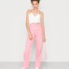 Monki Damen 2 PACK - Top - Pink/white