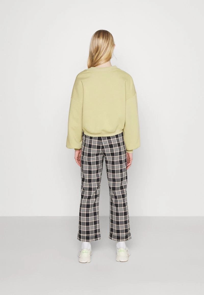 Monki Sweatshirt - Green | Damen 3 Monki Sweatshirt - Green | Damen – Bild 3