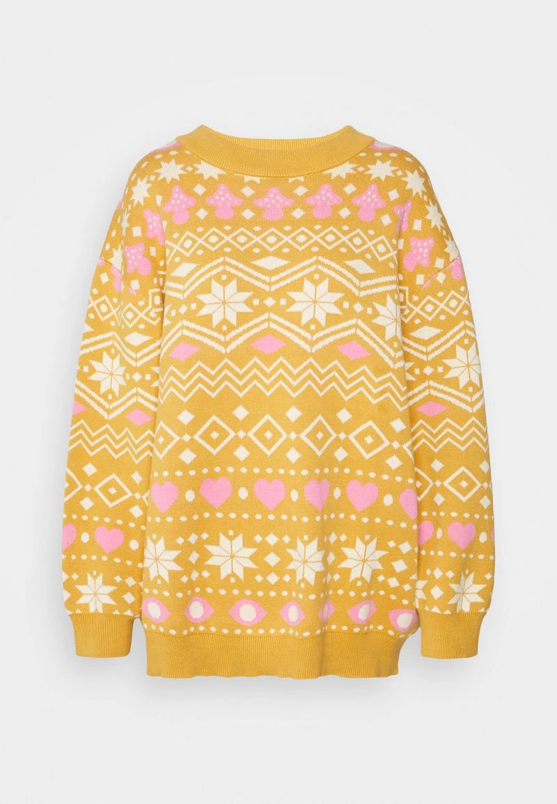 Monki Damen Strickpullover - Brown 4 Monki Damen Strickpullover - Brown – Bild 4