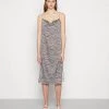 Monki Cocktailkleid/festliches Kleid - White Dusty Light/black | Damen