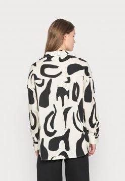 Monki Damen Hemdbluse - White/dusty Light -Monki Verkäufe 2022 0e502200c635455ba209cb28a23913bf