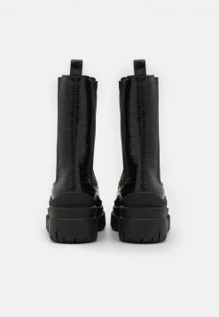 Monki Damen STINA BOOT VEGAN - Plateaustiefel - Black Dark -Monki Verkäufe 2022 0e580dfc95794c3ba31dd5e18346200c