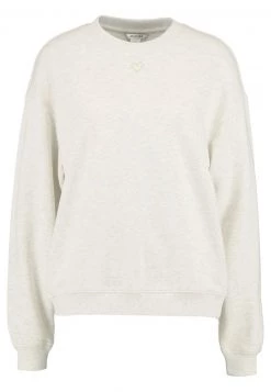 Monki Damen Sweatshirt - Beige Medium Dusty -Monki Verkäufe 2022 0fb54471e4814b828e47da09faba2583