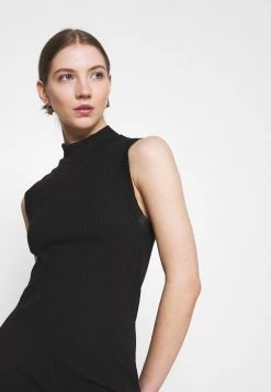 Monki Damen Strickkleid - Black Dark -Monki Verkäufe 2022 10c56d148b224369bb991ddf9f35237b