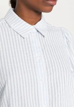 Monki Damen Hemdbluse - Blue Dusty Light -Monki Verkäufe 2022 10d569dc21dd498bbce8f79fd873d81b