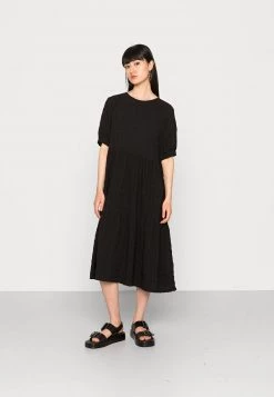 Monki Freizeitkleid - Black Dark | Damen