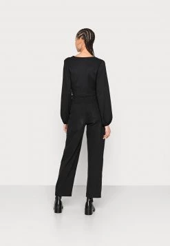 Monki Damen Langarmshirt - Black Dark -Monki Verkäufe 2022 11593f04b64a4fa9b1b9b1ce4a5fba5e