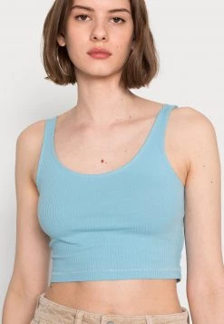 Monki Top - Blue Light/white | Damen -Monki Verkäufe 2022 141d7fa8bfdd4c778b8fc4f7607d0d33