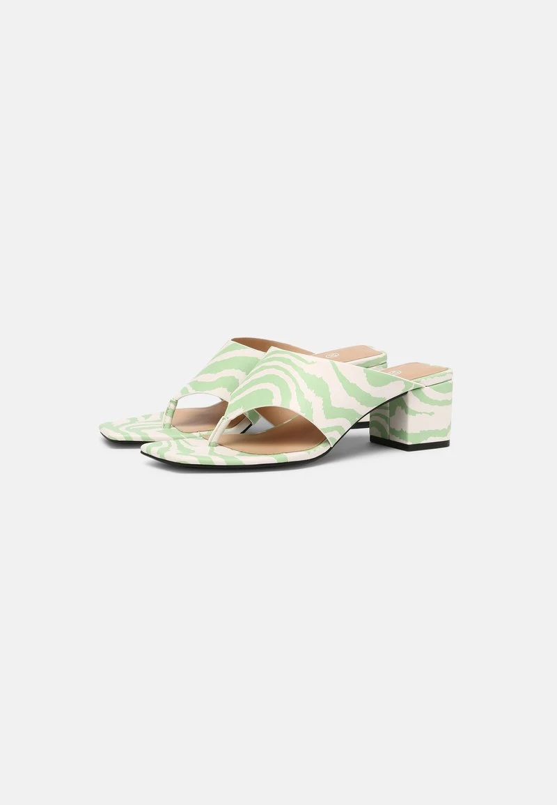 Monki Damen Zehentrenner - Green Dusty Light 3 Monki Damen Zehentrenner - Green Dusty Light – Bild 3