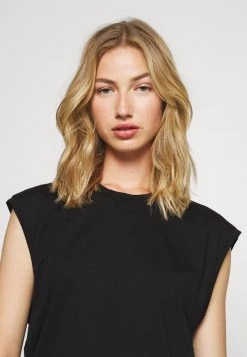 Monki Damen 2 PACK - T-Shirt Basic - Black Dark/white Light -Monki Verkäufe 2022 14515b0602604d8cadf3ef43827b1560