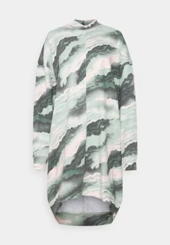 Monki Damen Freizeitkleid - Green