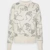 Monki Damen Strickpullover - Beige