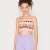 Monki Damen Top - Pink Light
