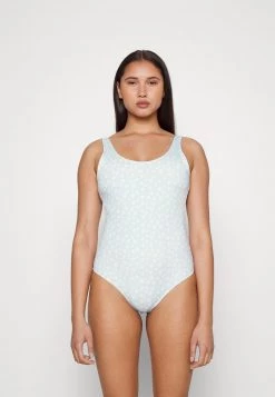 Monki Damen Badeanzug - Blue