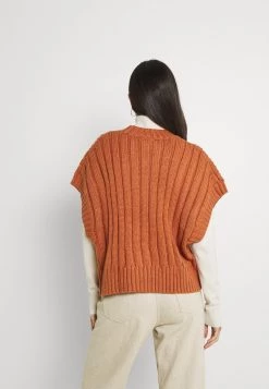 Monki Damen Strickpullover - Rust -Monki Verkäufe 2022 15956fe2b67140c480403adae97cf8d1