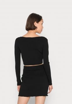 Monki Damen Strickpullover - Black -Monki Verkäufe 2022 15d688a3aa724d5db4795750a5a73ed1