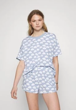 Monki SET - Nachtwäsche Set - Blue | Damen