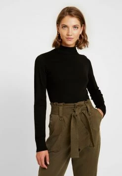 Monki Damen Strickpullover - Black