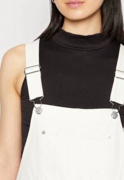 Monki Damen Latzhose - White Light -Monki Verkäufe 2022 173b398e210740fea5dda788a04cdae7