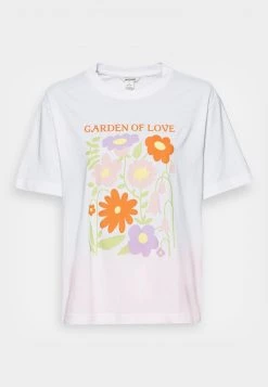 Monki Damen T-Shirt Print - Gardenlove -Monki Verkäufe 2022 17fa83097f4b4272a18396c4a4173179