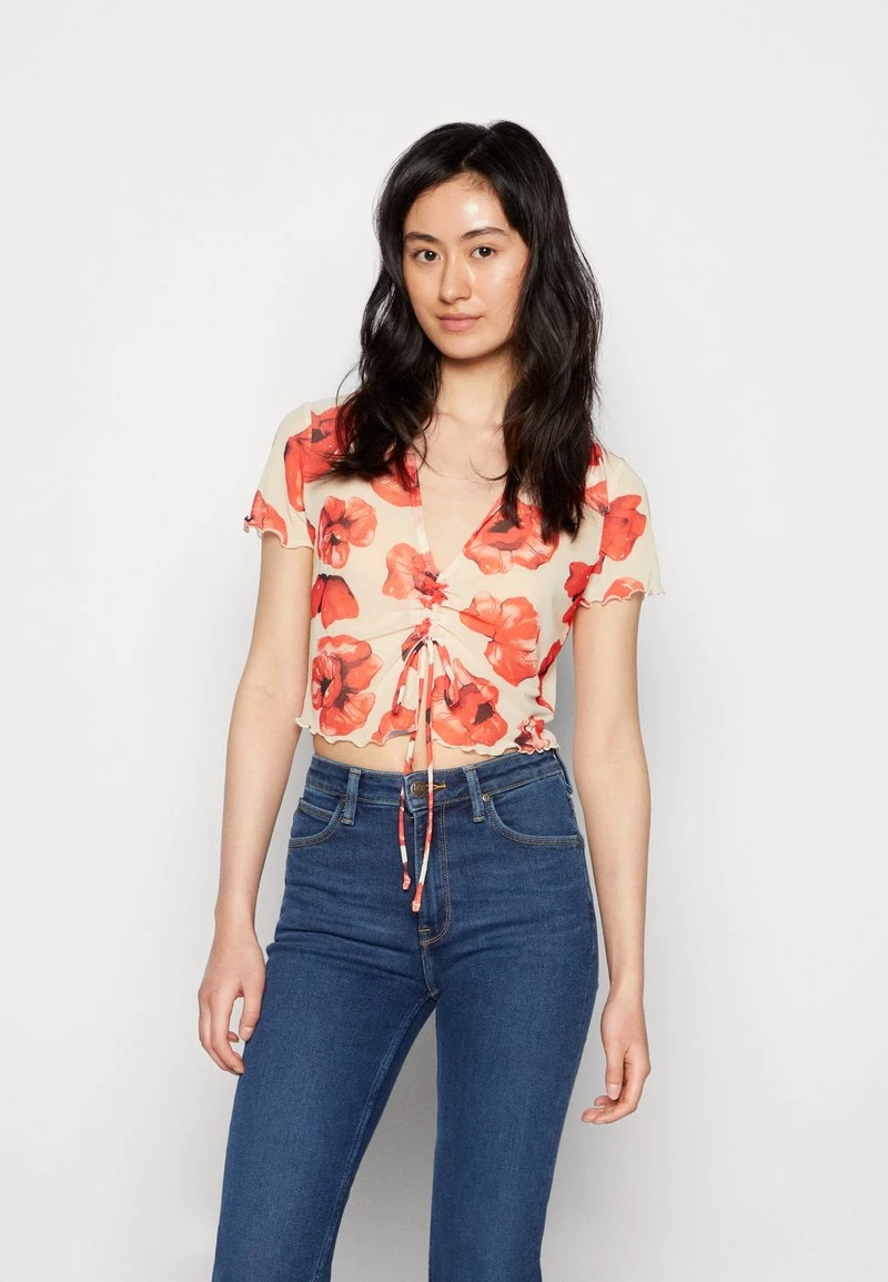Monki Damen Bluse - Poppy 1 Monki Damen Bluse - Poppy