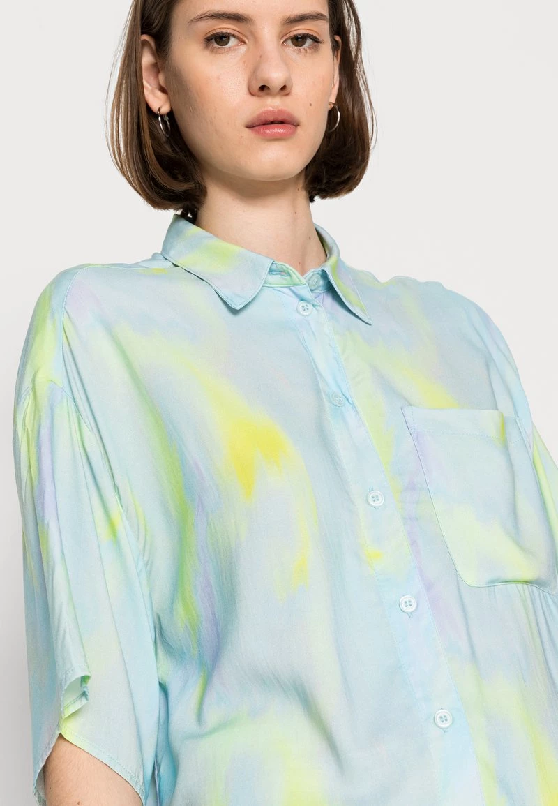 Monki Damen Hemdbluse - Blue 5 Monki Damen Hemdbluse - Blue – Bild 5